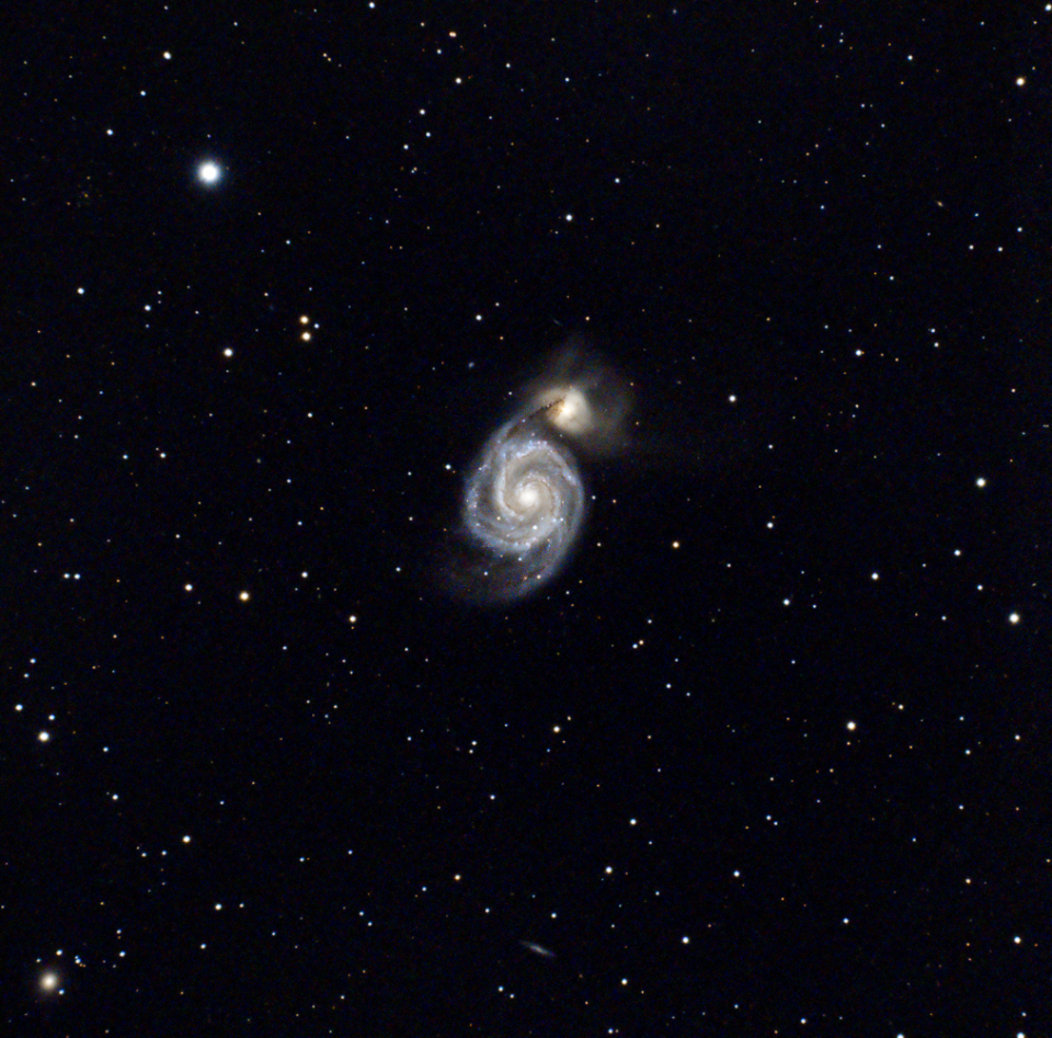 M51 from billions of miles away