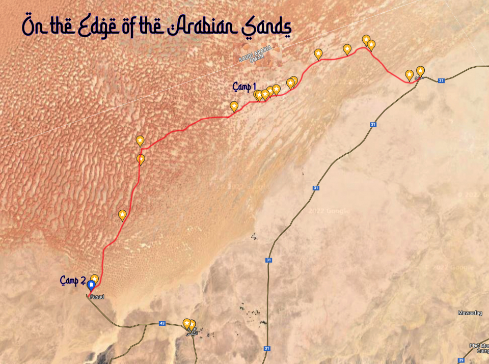 The Edge of the Arabian Sands, Part I